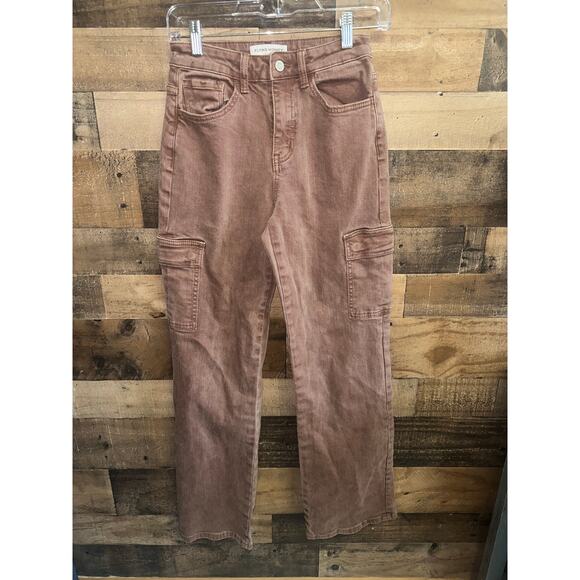 Flying Monkey Denim - Flying Monkey brown Cargo Pants Size 25
